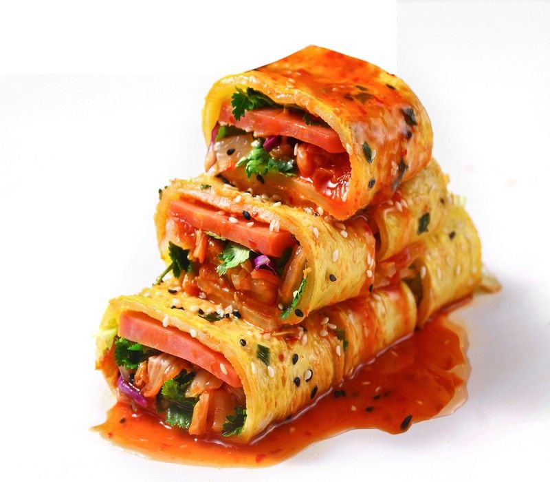 國民小吃“烤冷面”，每天吃都不膩~